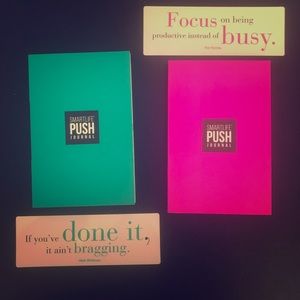 2 Smartlife Push Journals by Chalene Johnson